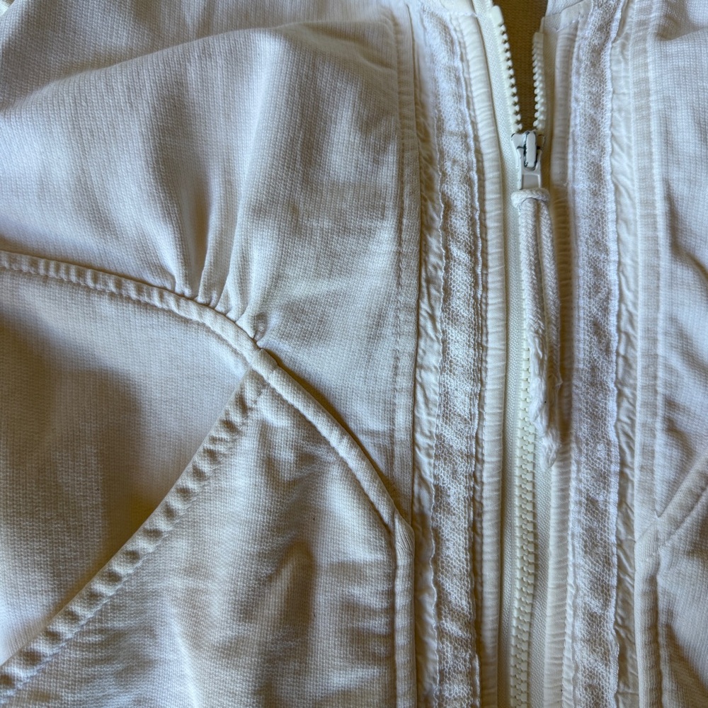 White Zip-Up Hoodie - prairie underground - Picture 2 of 8